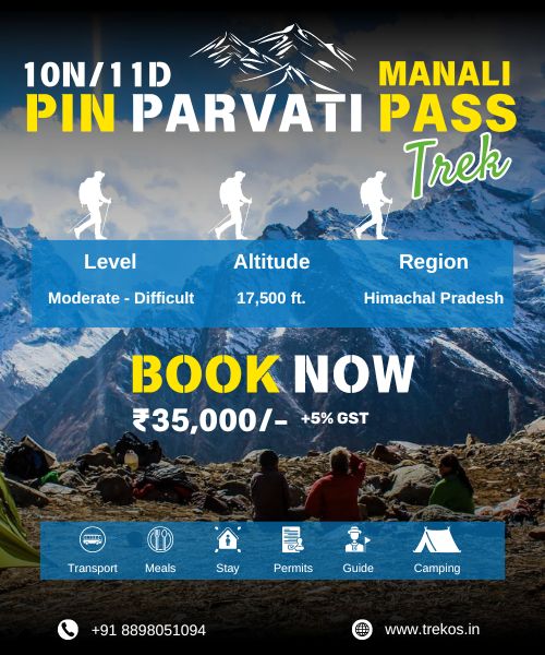 Pin Parvati Pass Trek