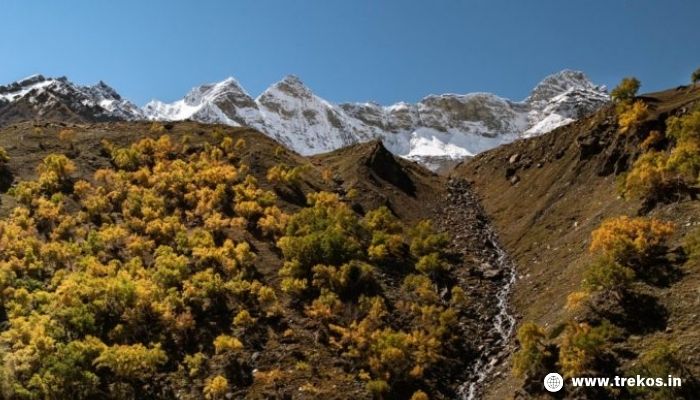 Well known Lamkhaga Pass Trek