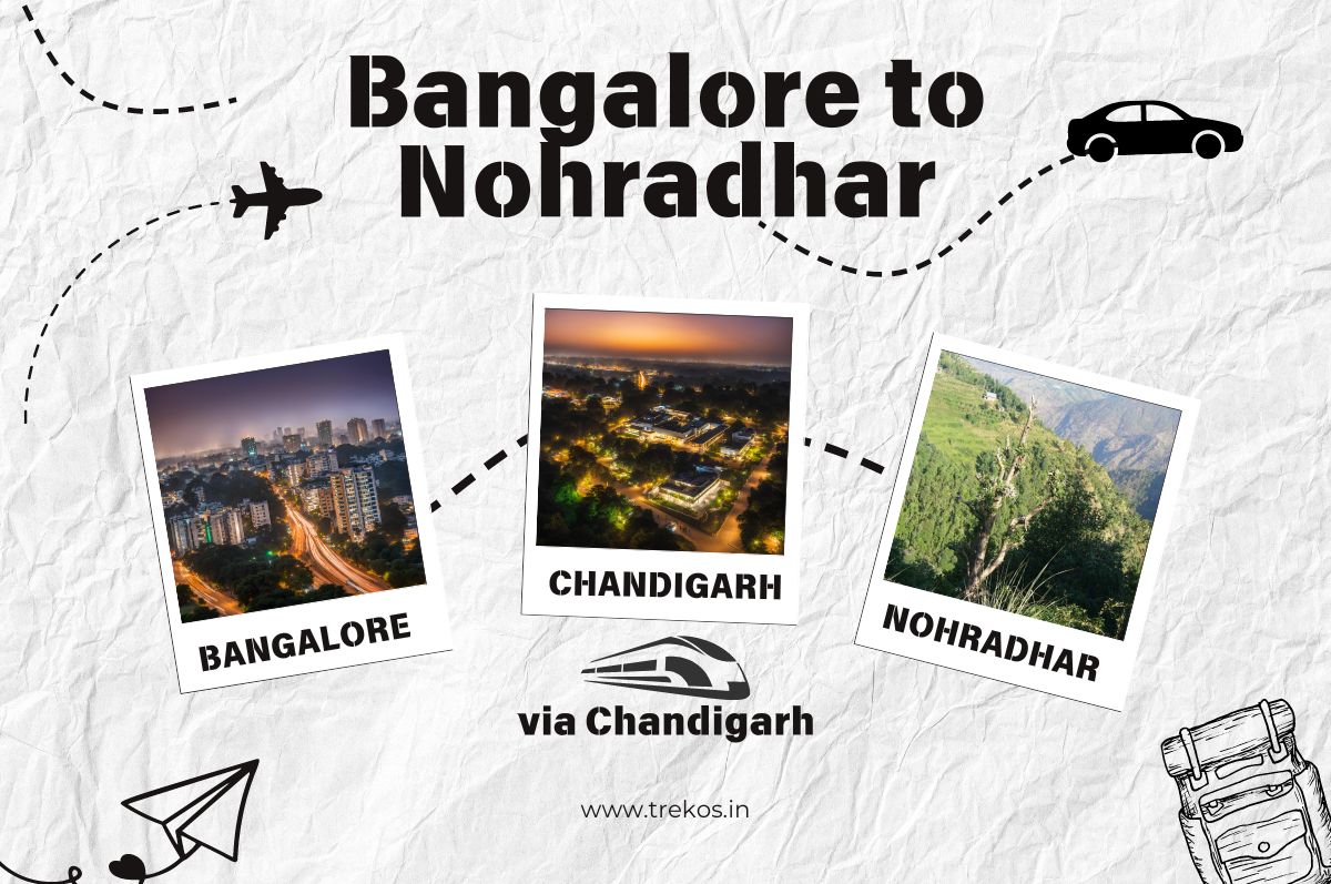 Bangalore to Churdhar Trek Distance