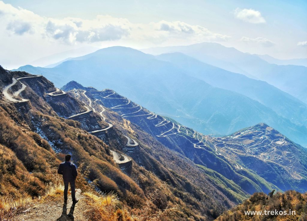 Patna to ali bedni bugyal trek distance