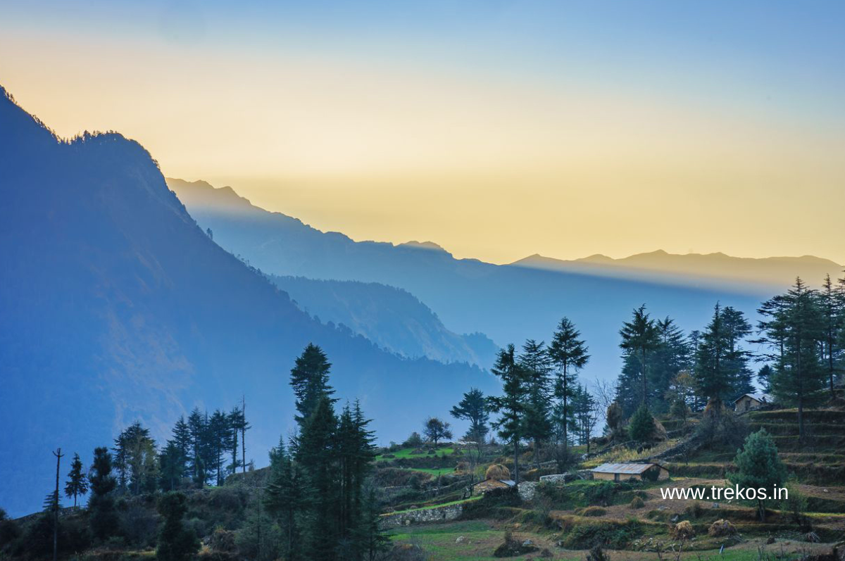 channei to dayara bugyal trek distance