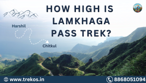 How high is Lamkhaga Pass Trek