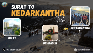 Surat to Kedarkantha Trek Distance