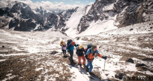 How high is Lamkhaga Pass Trek 
